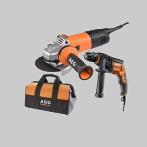 Kit Promo Trapano SBE 750RE + Smerigliatrice WS 10+115S AEG